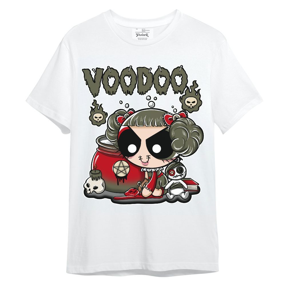 Shirt To Match Travis Scott Low OG Medium Olive 1s - Voodooz Unique Unisex Shirt