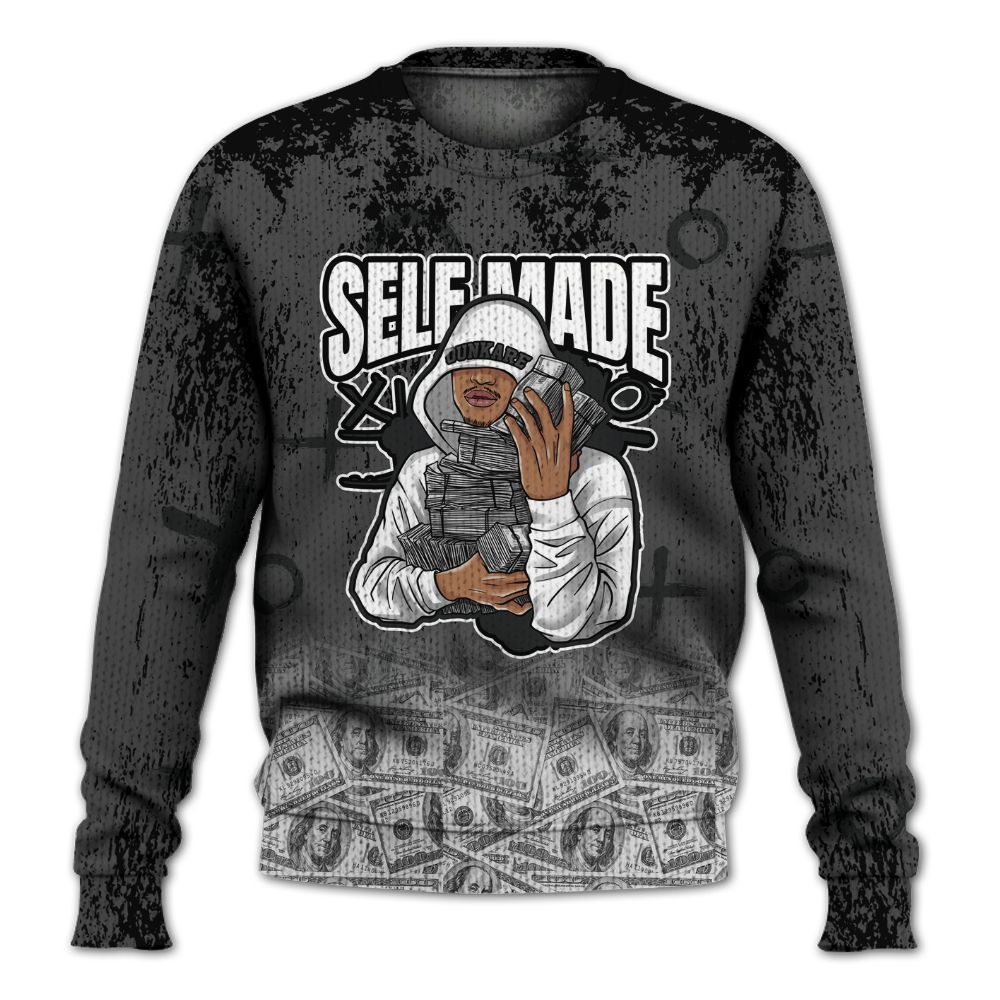 Knitted Sweater To Match Fear 4s - Selfmade Unique Grunge