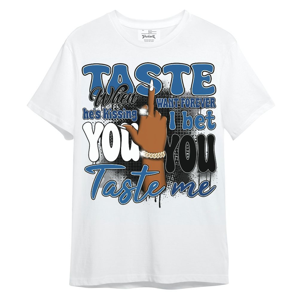 Shirt To Match French Blue 13s - Taste Me Retro Unisex Shirt