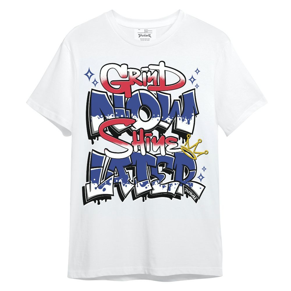 Shirt To Match Air Griffey Max USA Red White Blue 1s - Grind Shine Sneaker Tee Streetwear Unisex Shirt