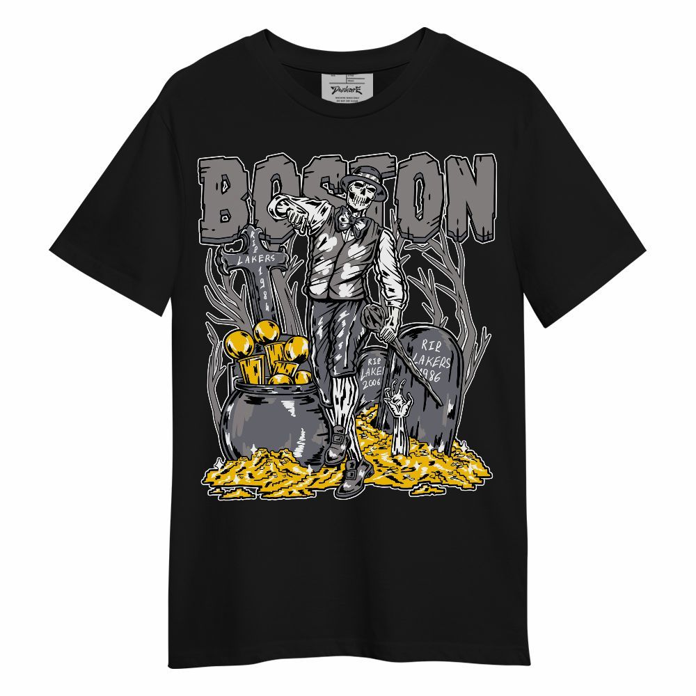 Shirt To Match Cool Grey 11s - Goldrush Skeleton Unisex Shirt