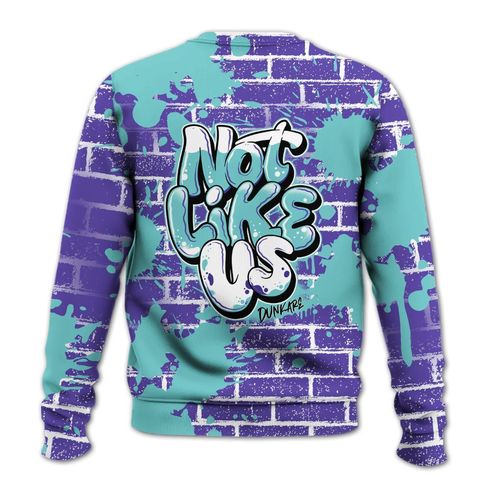 Sweatshirt To Match Low Hornets 1s - None Like Us Graphic Brick Art All Over Print