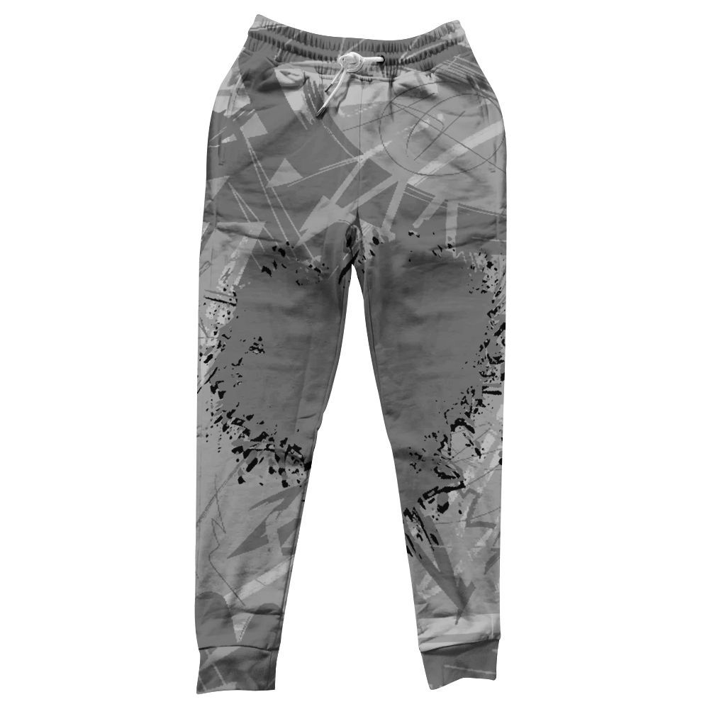 Sweatpant To Match Black Wolf Grey 12s - Nonobjective All Over Print