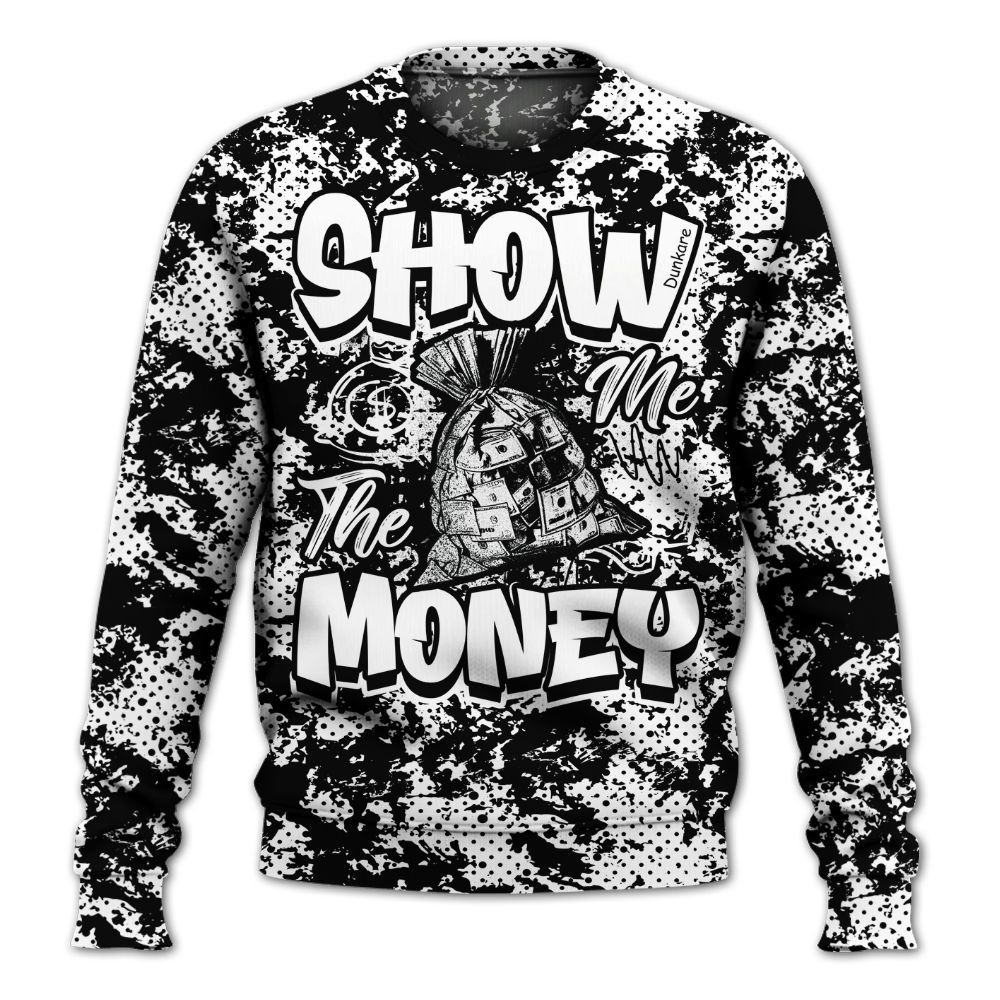 Sweatshirt To Match Kobe 9 EM Protro Halo - Show Me The Money Retro All Over Print