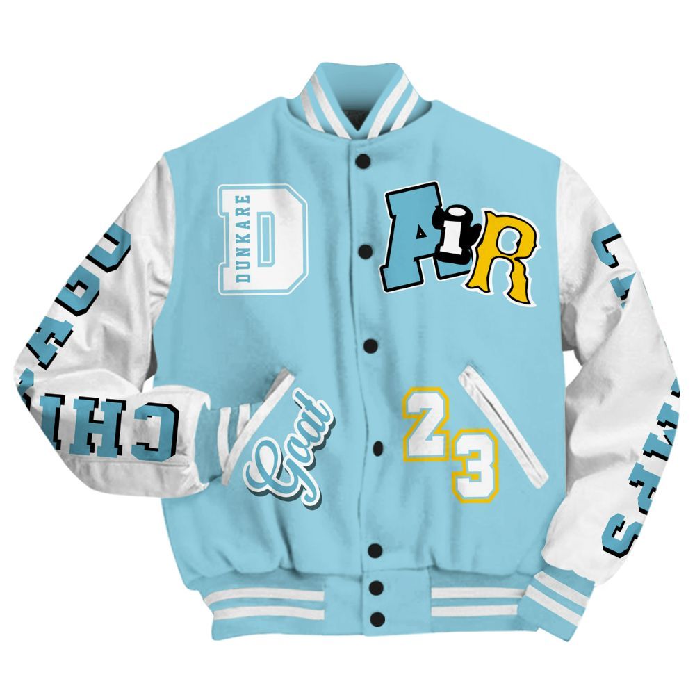 Varsity Jacket To Match Dunk High Homer Simpson - AIR Number 23 GOAT All Over Print