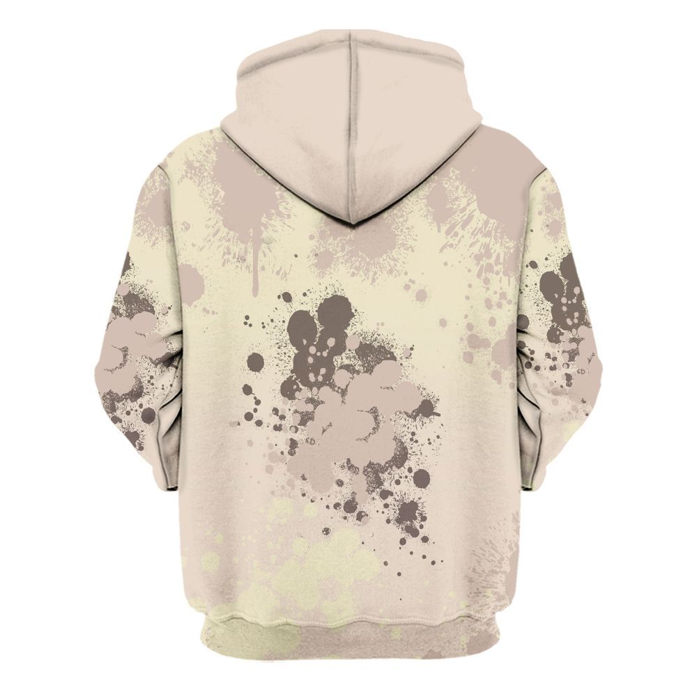 Hoodie To Match A Ma Maniere X Fossil Stone 4s - God Blessed Ink Drip All Over Print