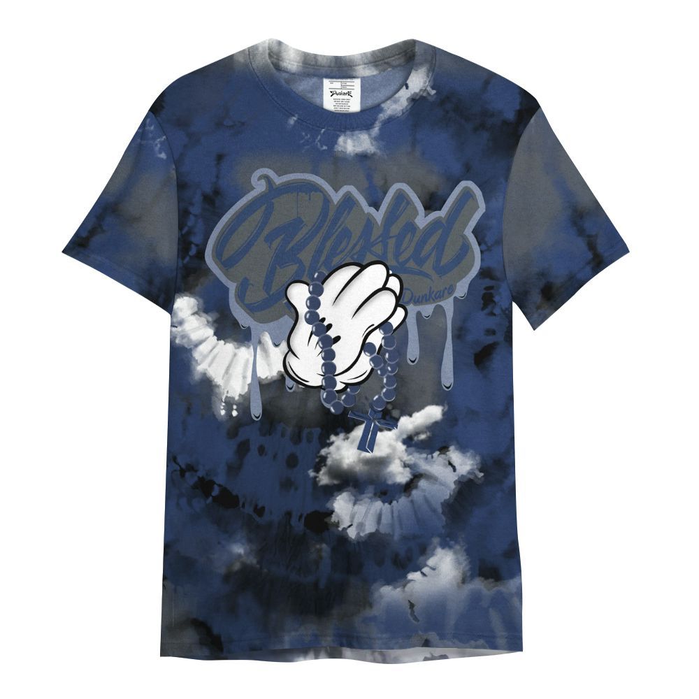 Shirt To Match Retro Flint 13s - God Blessed Tie Dye All Over Print