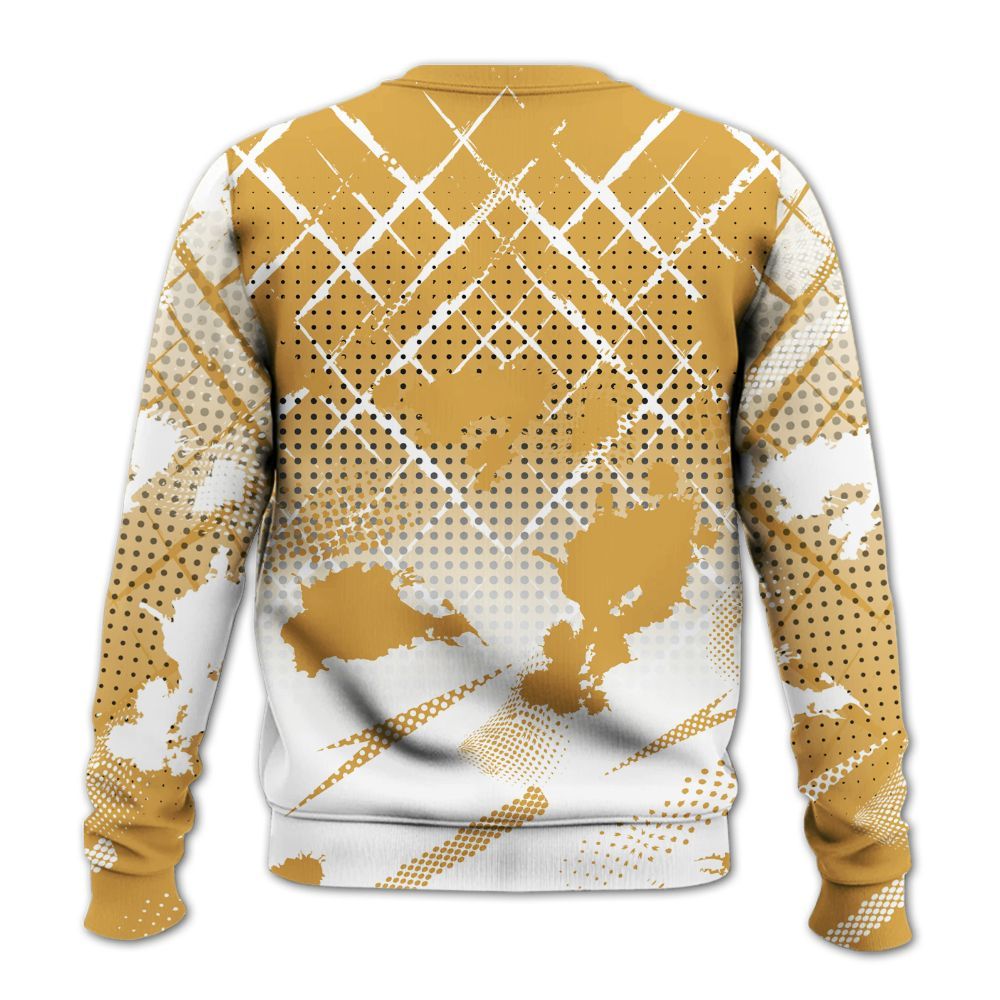 Sweatshirt To Match Low OG Rookie Of The Year 1s - Halftone Stand Business Dripping All Over Print