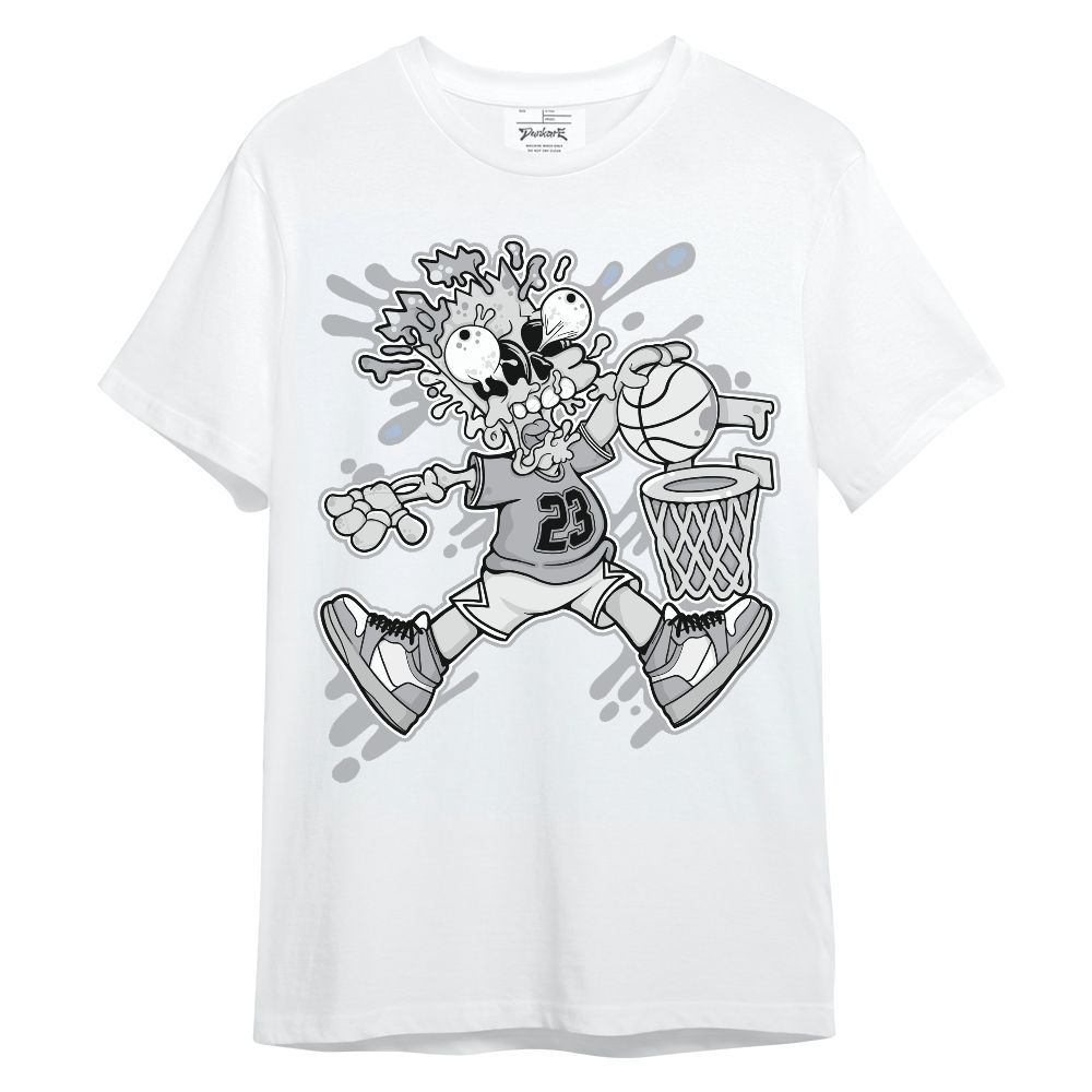 Shirt To Match Low OG Wolf Grey 1s - 85's Dunks Graphic Unisex Shirt