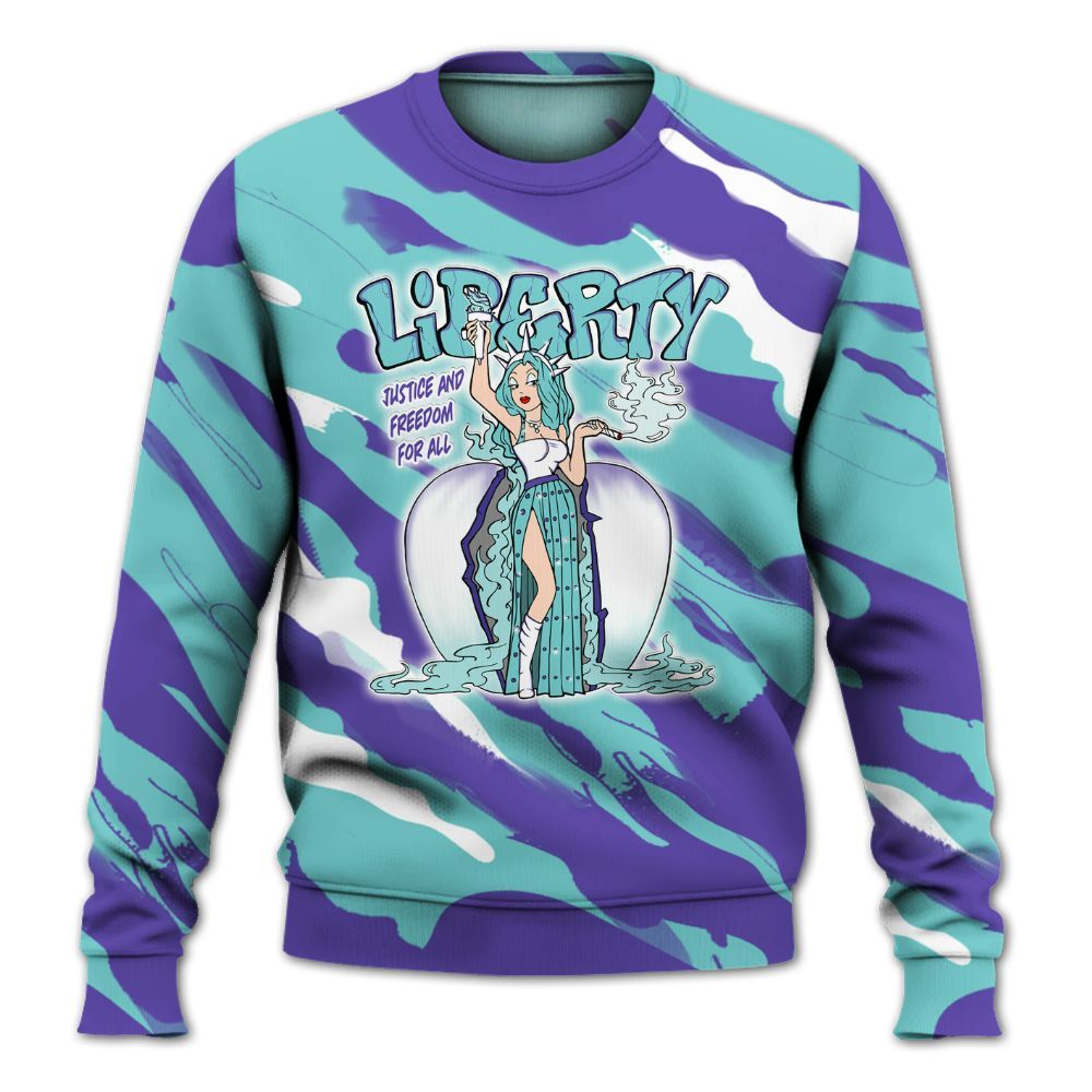 Sweatshirt To Match Low Hornets 1s - Midwest Cartoon Colored All Over Print