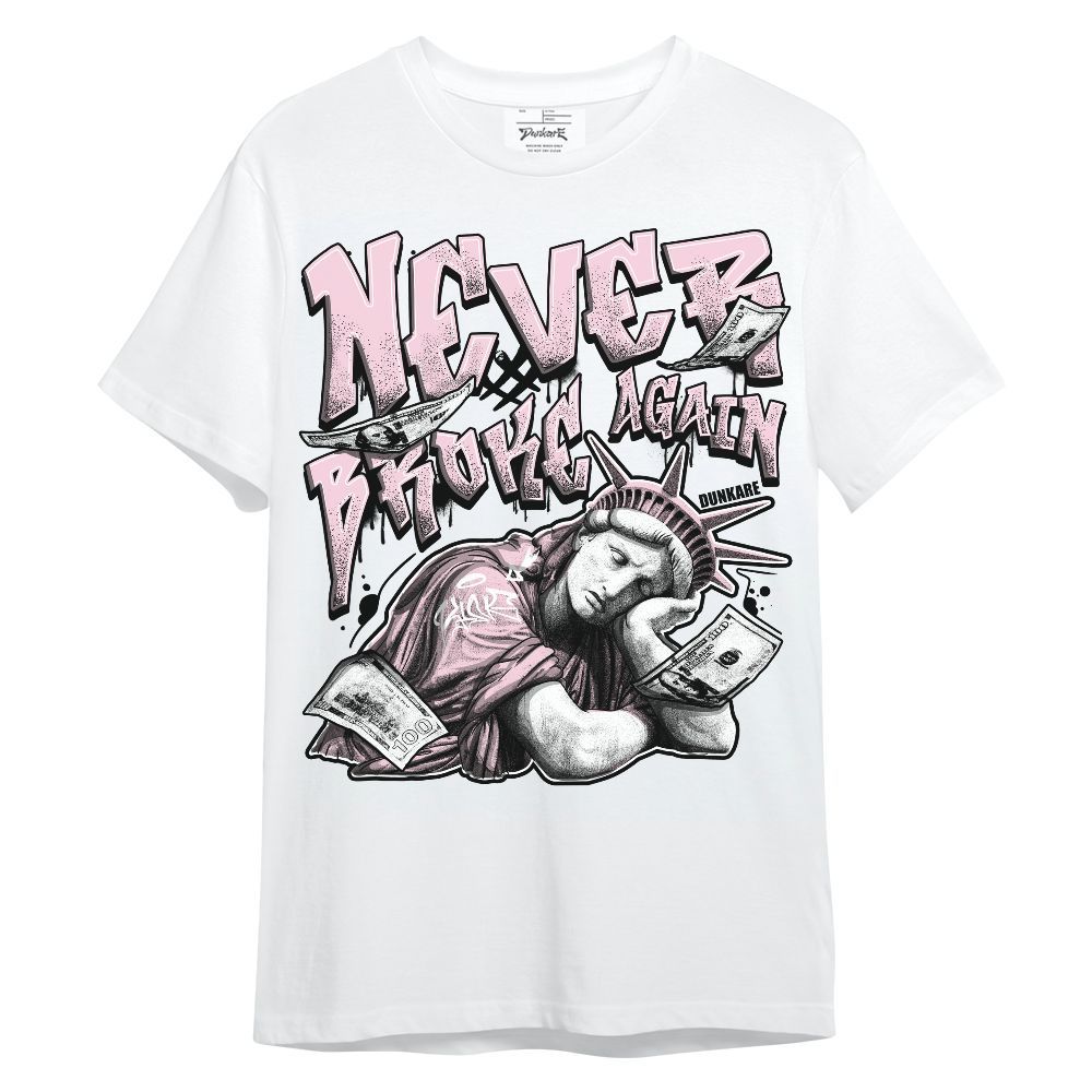 Shirt To Match Orchid 4s - Never Broke Again Graffiti Unisex Shirt