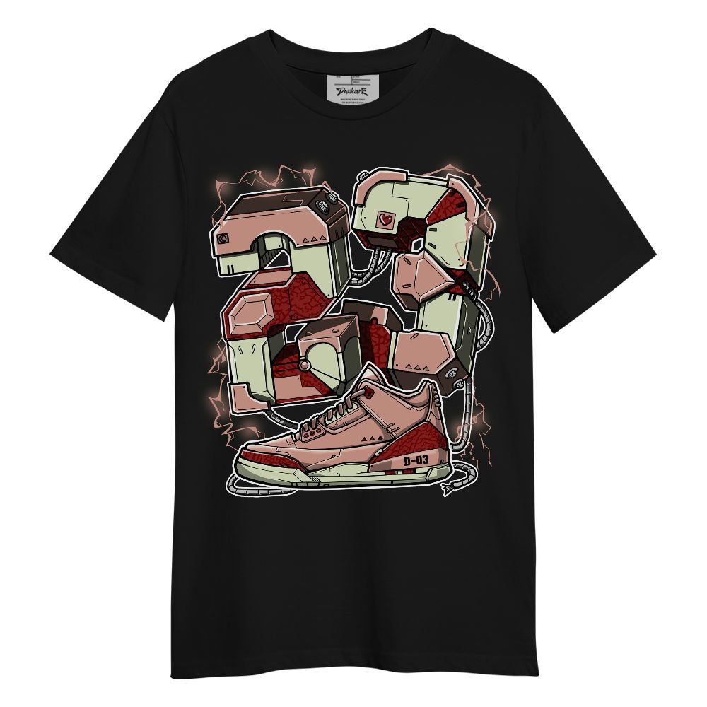 Shirt To Match Valentines Day 3s - Sneaker Number 23 Mecha Unisex Shirt