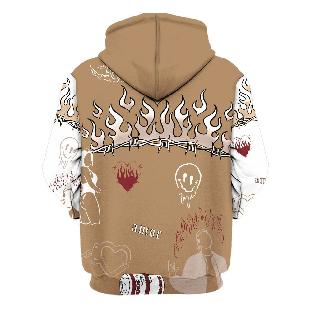 Hoodie To Match Kobe 4 Gold Medal - Snake Trust No One All Over Print