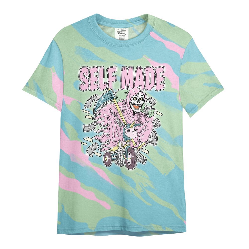 Shirt To Match SB Dunk Low Visty - Self Make Skeleton Colored All Over Print