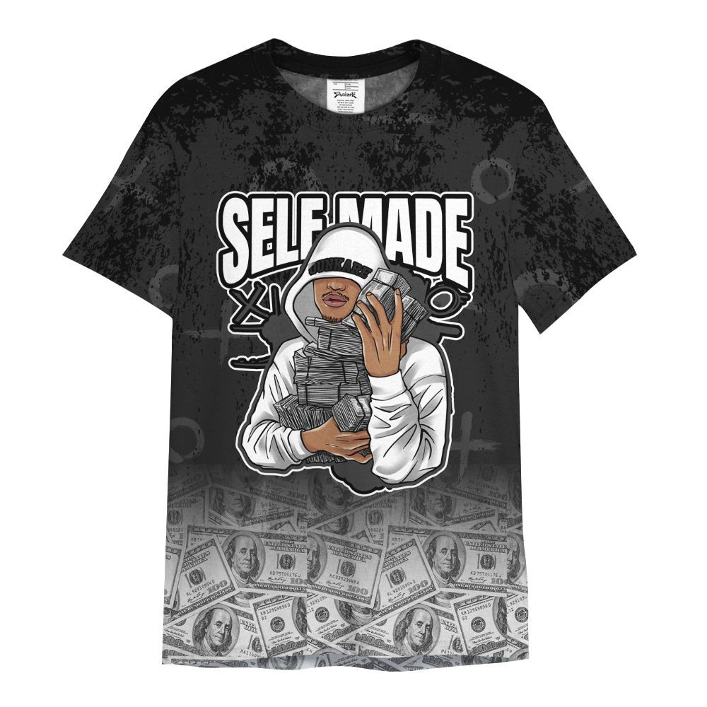 Shirt To Match Black Cat NET 4s - Selfmade Unique Grunge All Over Print