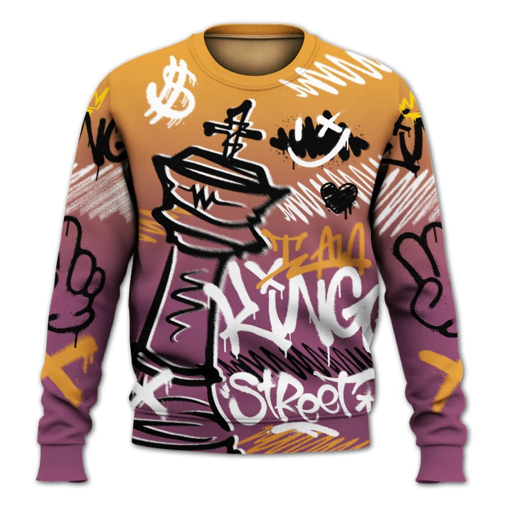 Sweatshirt To Match High OG Brotherhood 1s - Street King Chess Streetwear All Over Print
