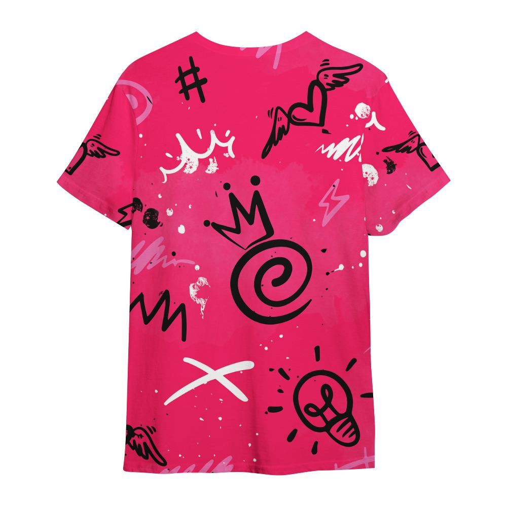 Shirt To Match Air VaporMax Plus Triple Pink - Drip Been Di2ferent All Over Print