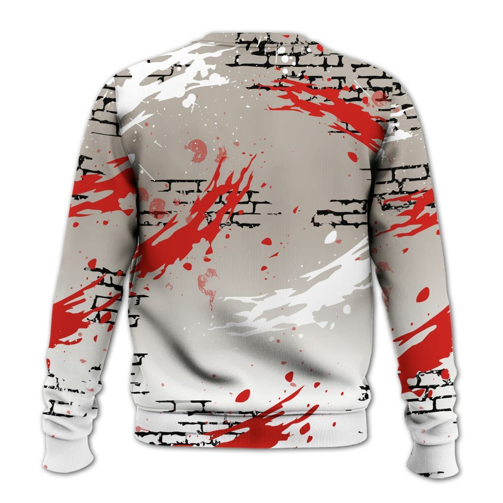 Sweatshirt To Match Low OG Phantom 1s - Values Of Loyalty Drip All Over Print