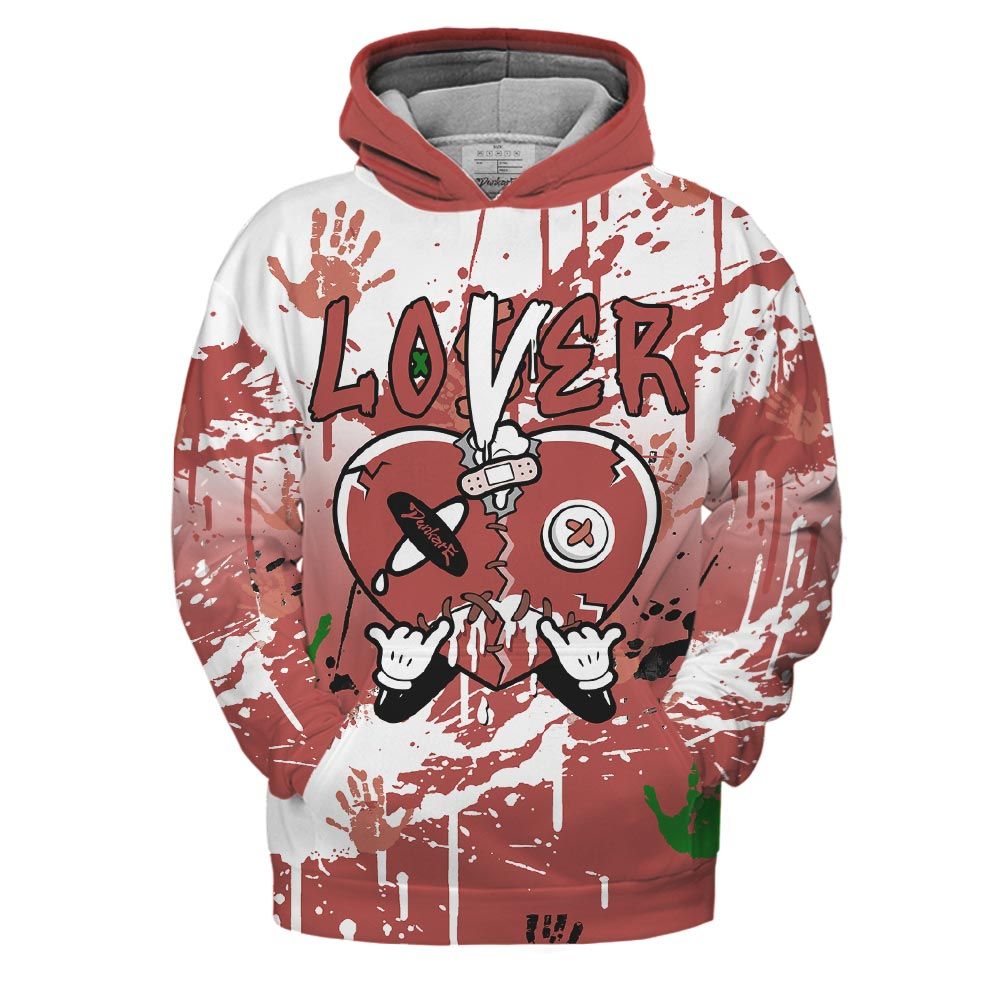 Hoodie To Match Dune Red 13s Hoodie, Loser Lover Drip Heart Hoodie Outfit 903 NCT
