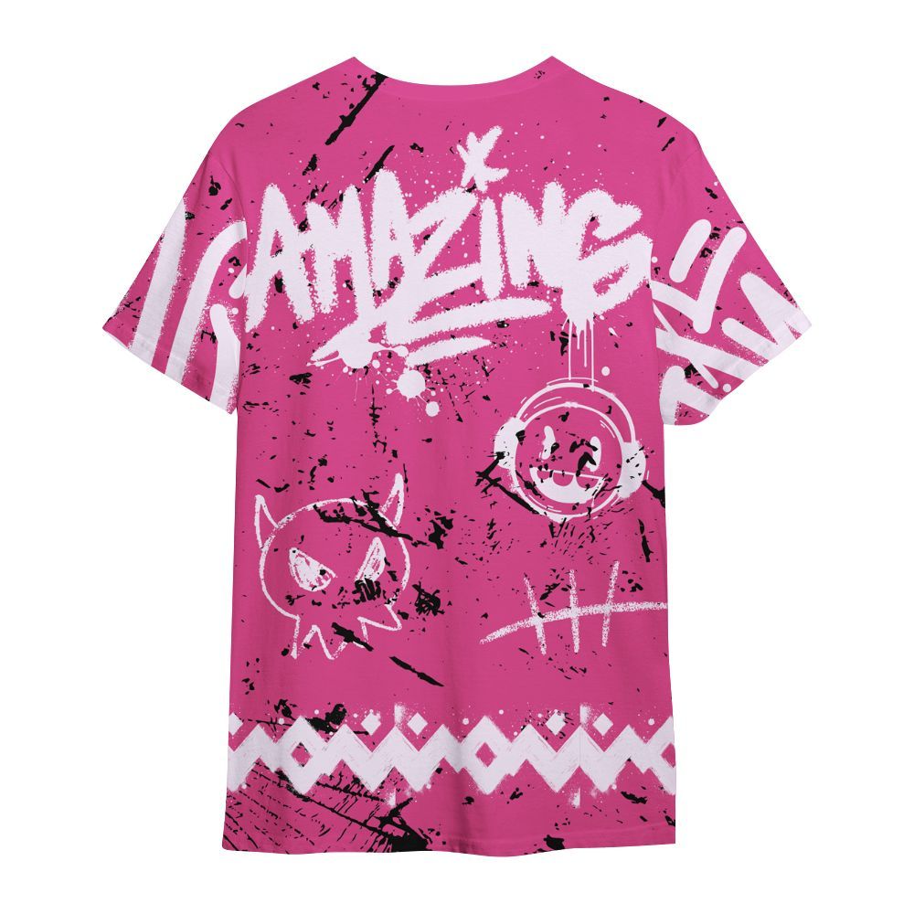 Shirt To Match KD 4 Aunt Pearl - Friday Sneaker Crayon All Over Print
