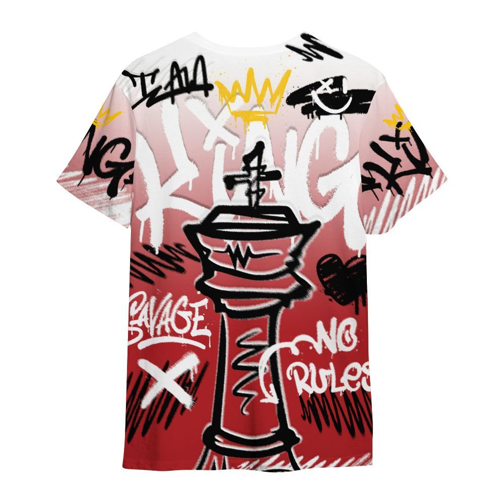 Shirt To Match Retro Cherry 12s - Street King Chess Streetwear All Over Print