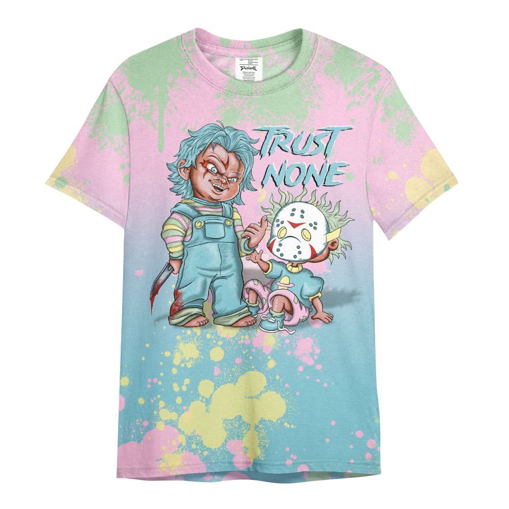 Shirt To Match SB Dunk Low Visty - Trust No One Scary All Over Print