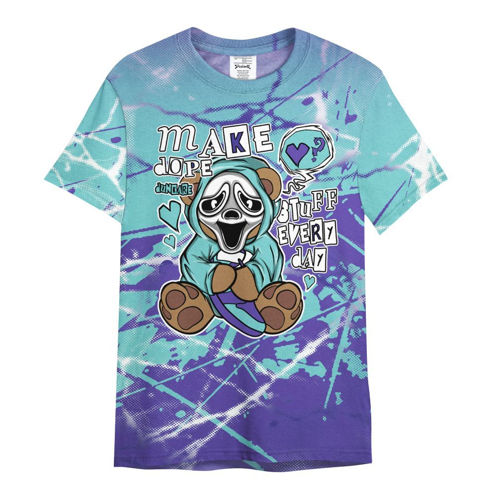 Shirt To Match Low Hornets 1s - Make Dopes Bear Profound All Over Print