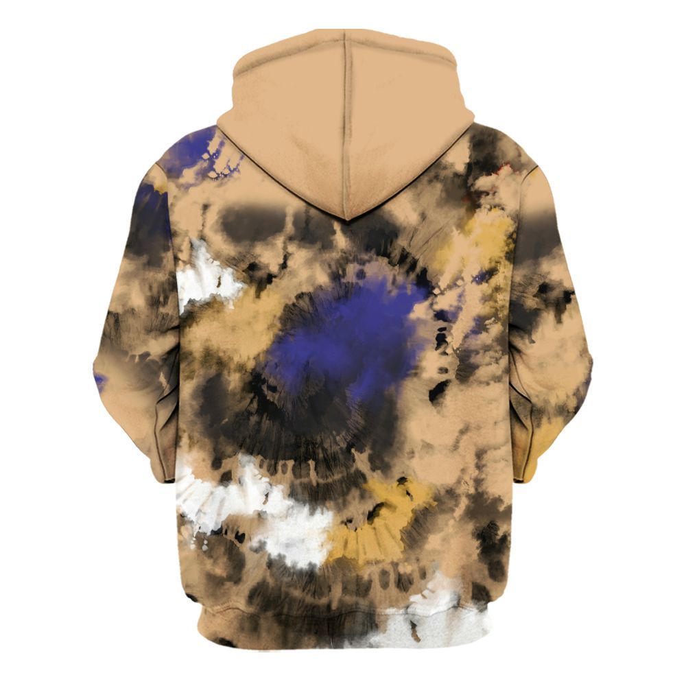 Hoodie To Match SE Afrobeats 7s - God Blessed Tie Dye All Over Print