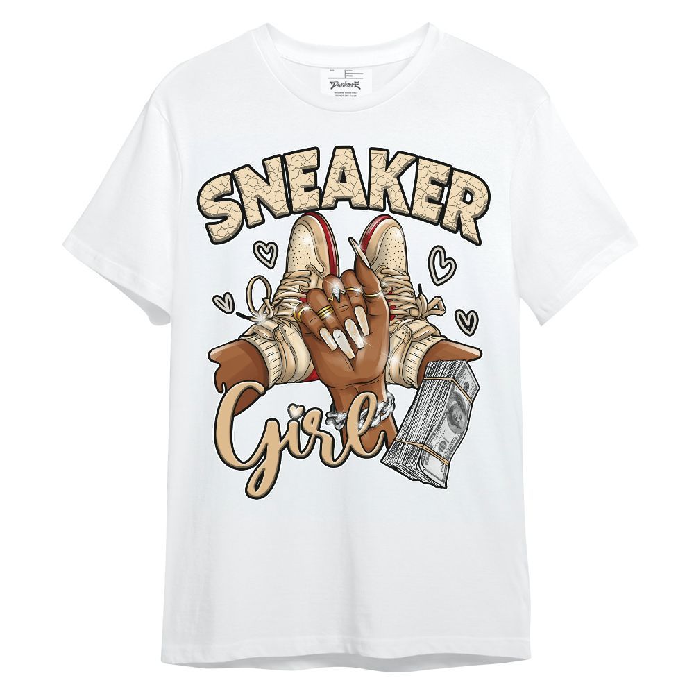 Shirt To Match Dunk Low Strawberry Waffle - Sneakerz Girlz Unisex Shirt