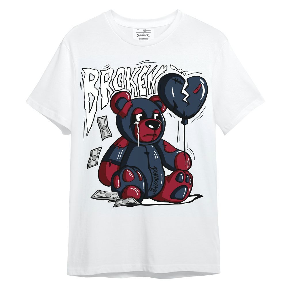 Shirt To Match Navy Blue 2024 6s - Broken Bear Shirt Unisex Oufit Unisex Shirt