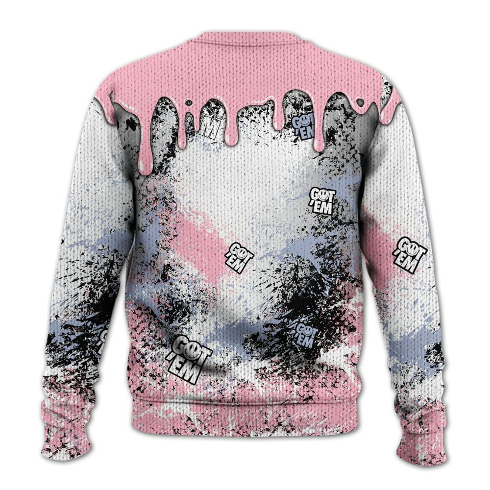 Sweater To Match Retro 35th Anniversary 5s - Dripping 23 Drip Graphic