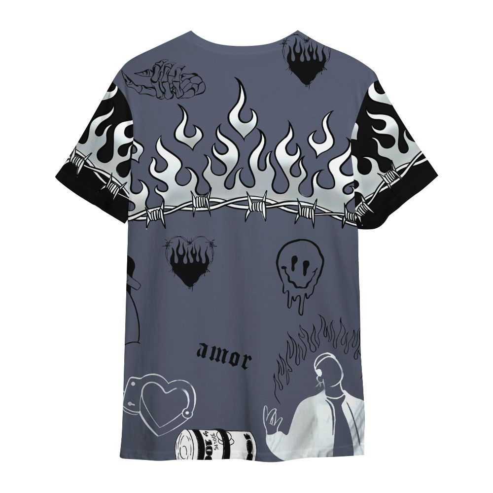 Shirt To Match Air Foamposite Jin Kazama - Snake Trust No One All Over Print