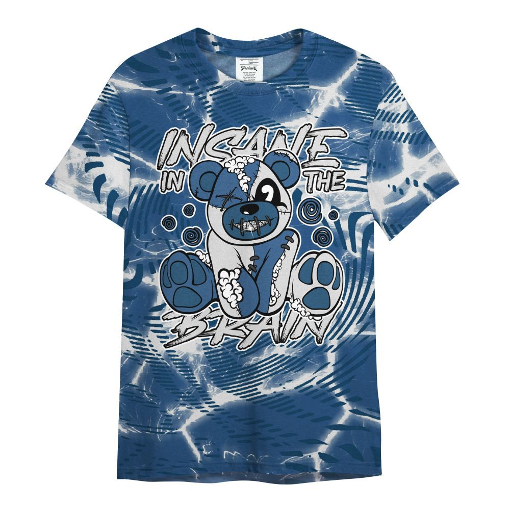 Shirt To Match High OG Midnight Navy 1s - Insanes Bear Fume All Over Print