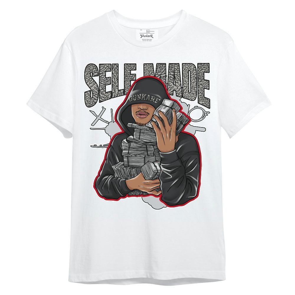 Shirt To Match Black Cement 3s - Selfmade Unique Unisex Shirt