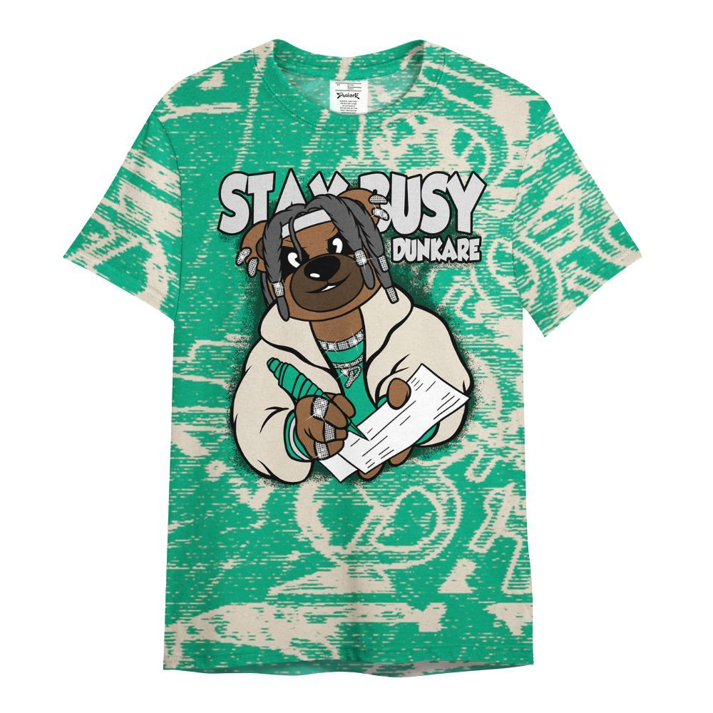 Shirt To Match Oxidized Green 4s - Maintain Activity Bear Avant-Garde All Over Print