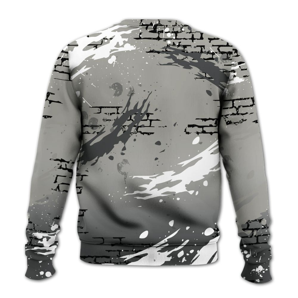 Sweatshirt To Match High Satin Shadow 1s - Values Of Loyalty Drip All Over Print