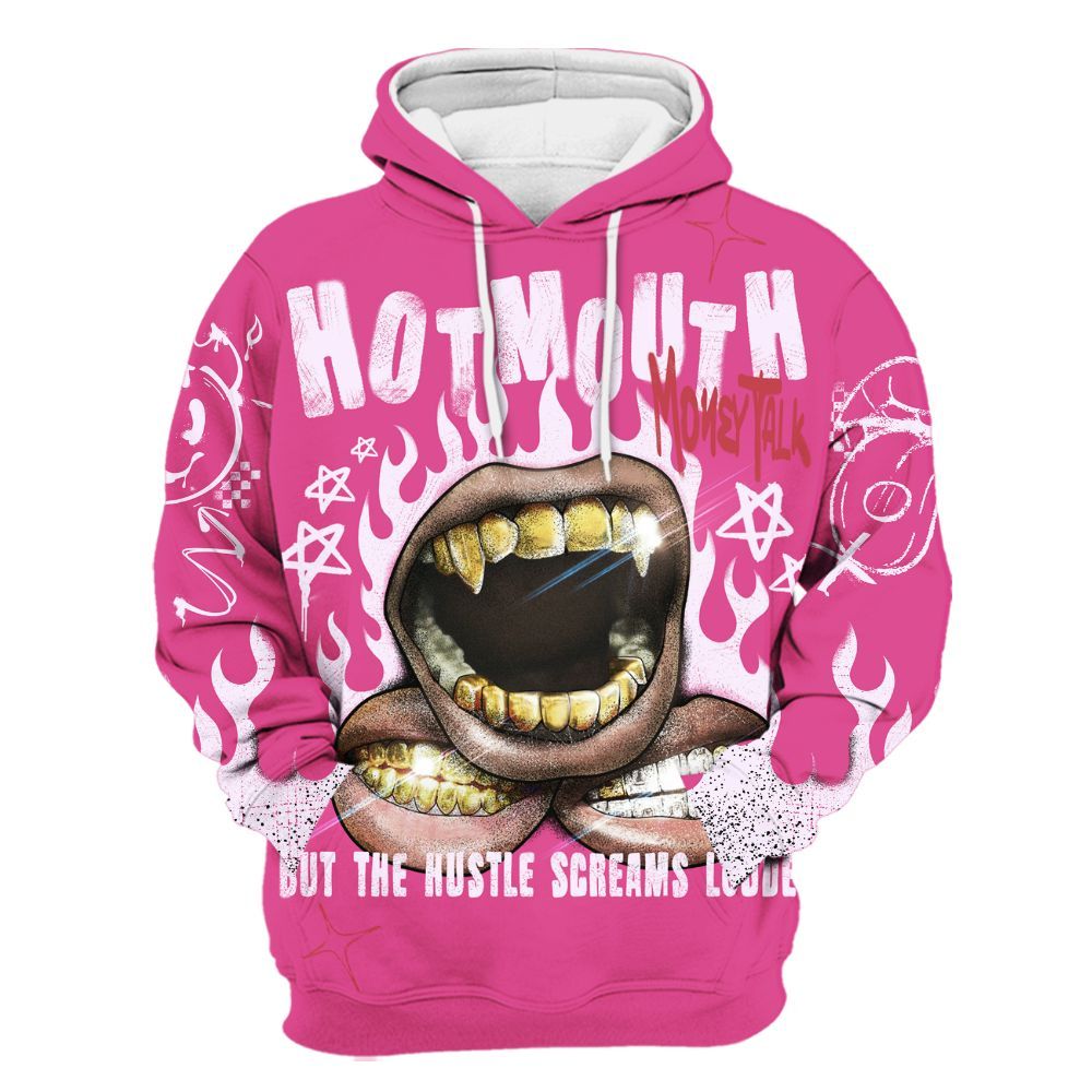 Hoodie To Match KD 4 Aunt Pearl - Mouth Burning Street Style All Over Print