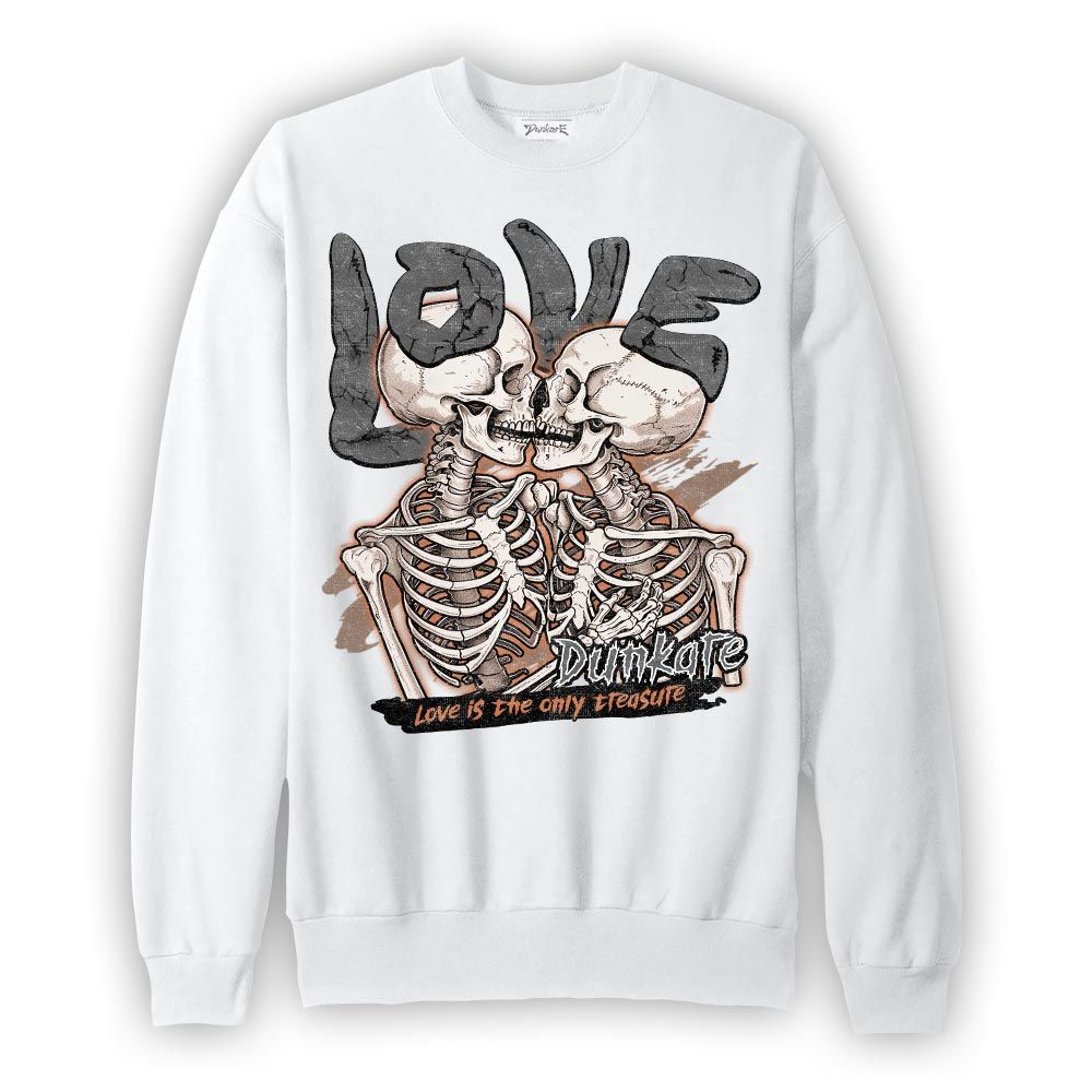 Sweatshirt To match OG Latte 1s Sweatshirt - Skull Love Graphic
