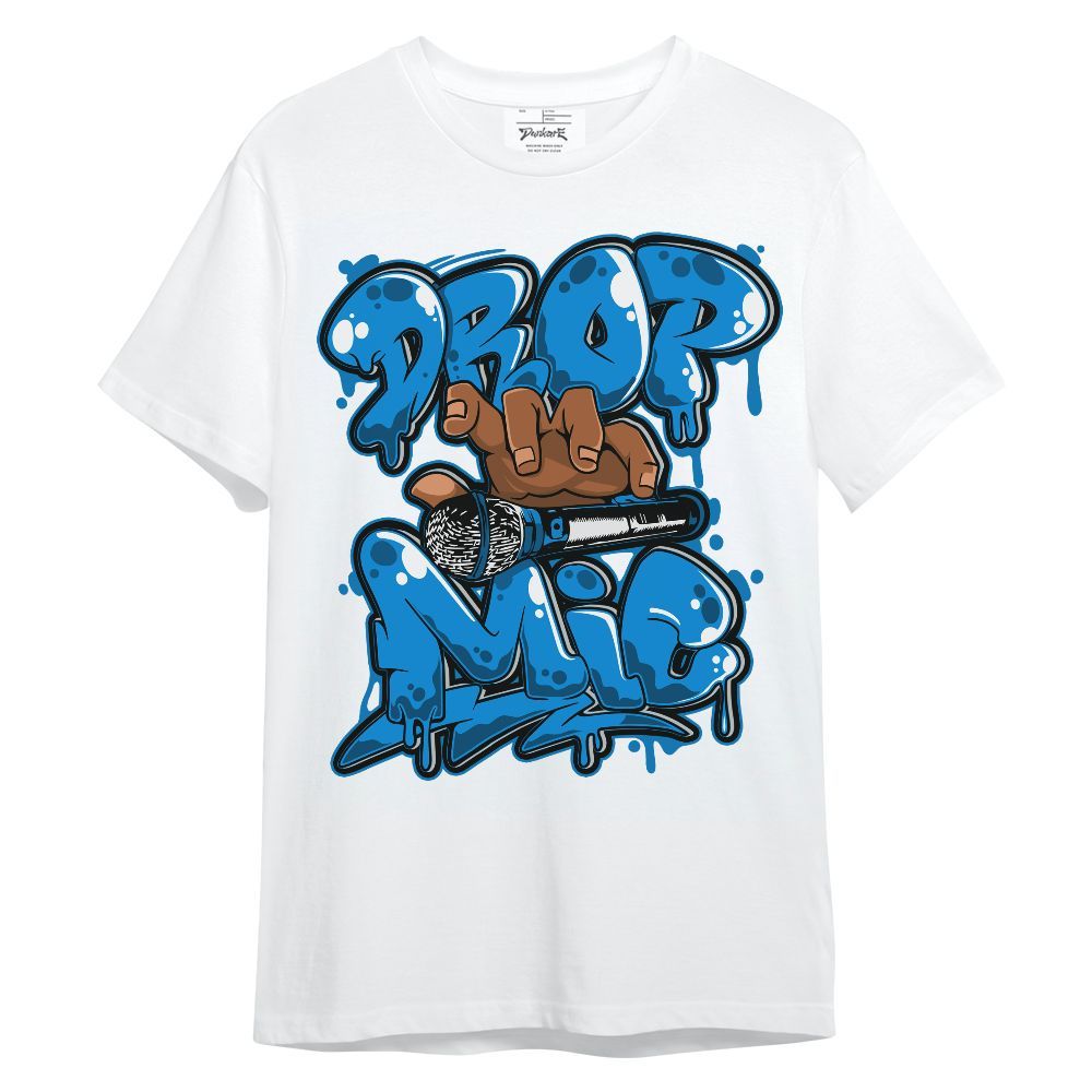 Shirt To Match Industrial Blue 4s - Drop Mic Unisex Shirt