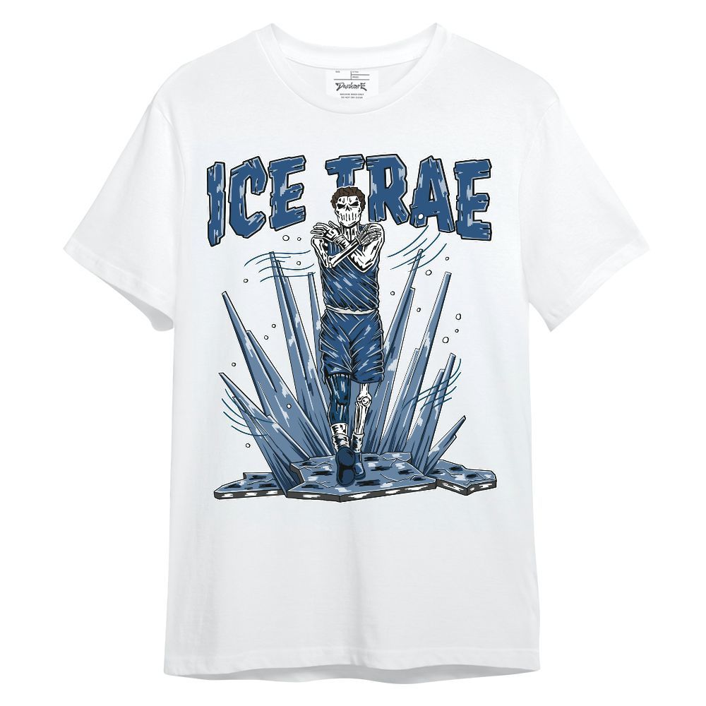 Shirt To Match High OG Midnight Navy 1s - Freezed Skeleton Unisex Shirt