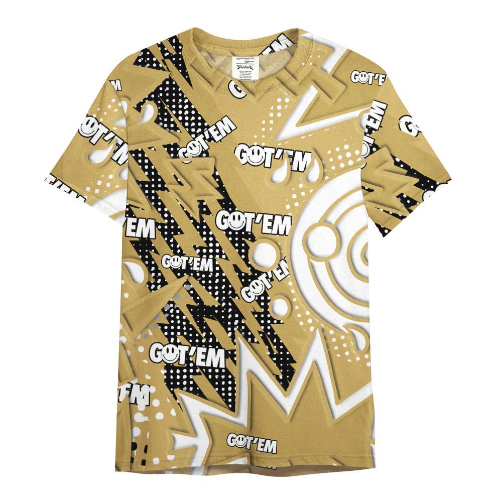 Shirt To Match Craft Paris 6s Varsity Jacket, Retro Vintage 90s All Over Print