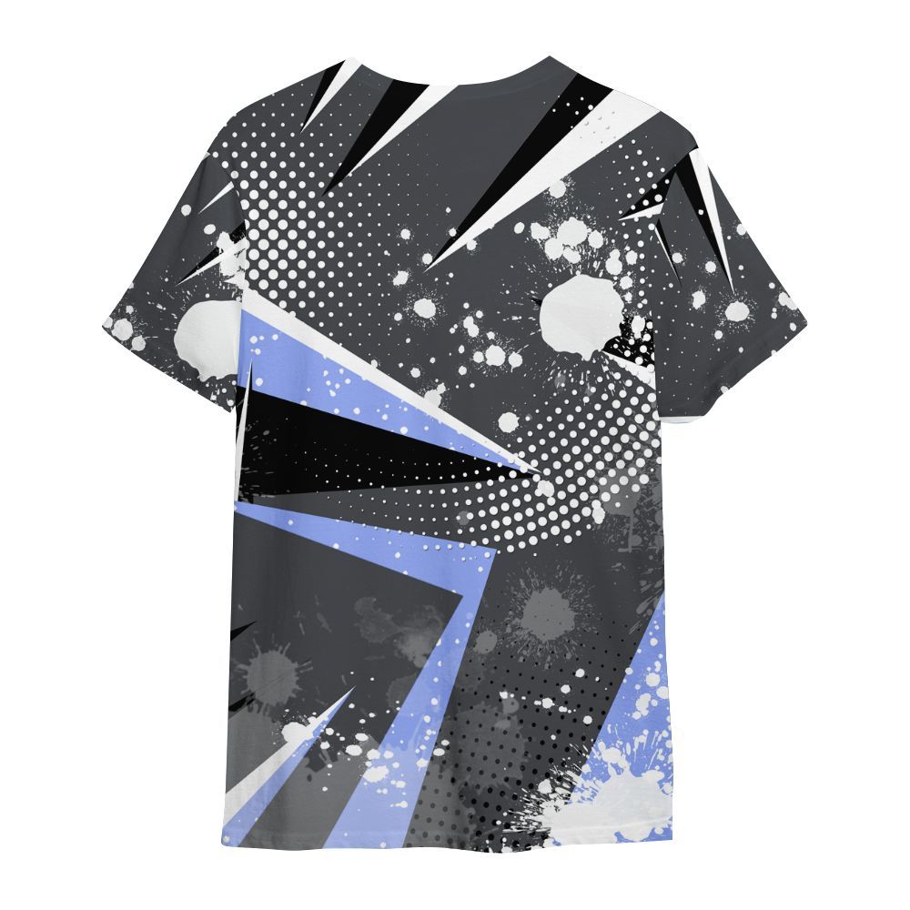 Shirt To Match Retro Awake Racer Blue - Poly Trust No One Dripping All Over Print