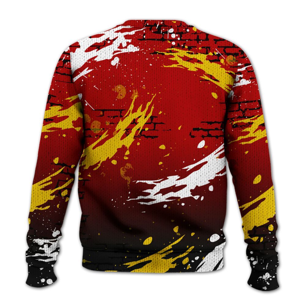 Sweater To Match Low Lucky Cat 1s - Values Of Loyalty Drip Graphic