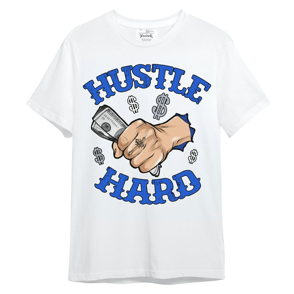 Shirt To Match Air Foamposite One Royal - Hustles Hard! Unisex Shirt
