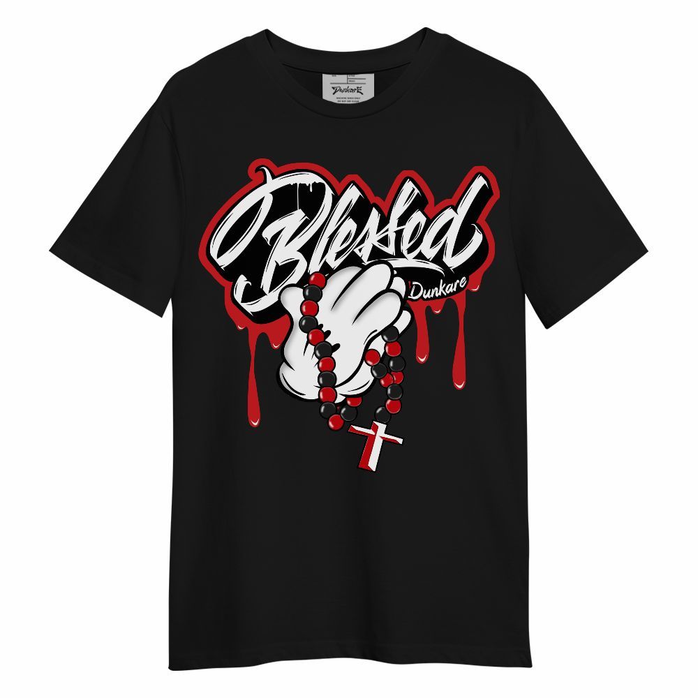 Shirt To Match Bloodline 12s - God Blessed Drip Graphic