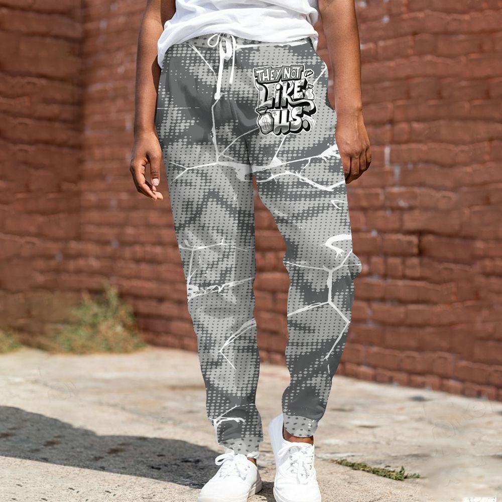 Sweatpant To Match Retro Wet Cement 4s - Dislike Us Graphic All Over Print