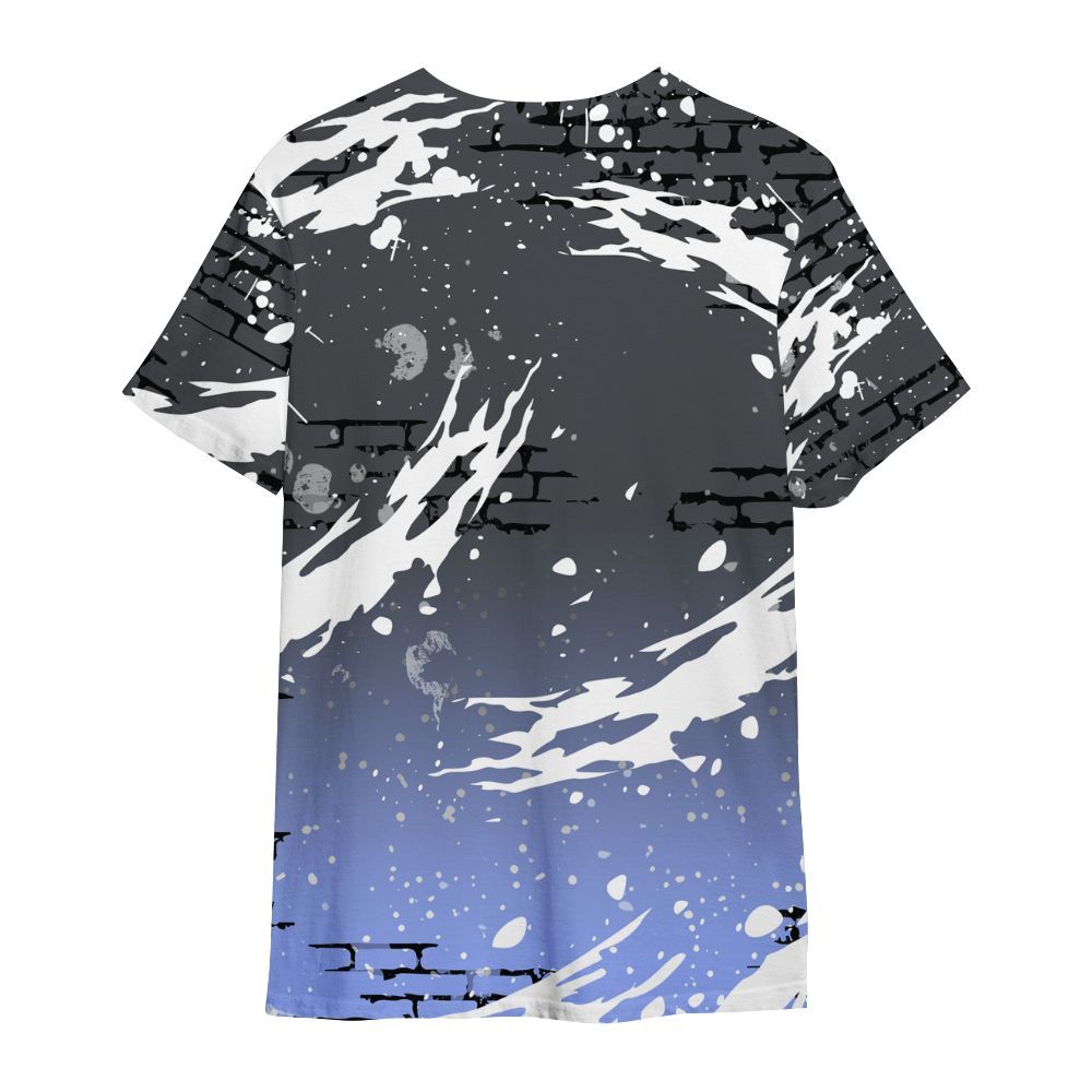 Shirt To Match Retro Awake Racer Blue - Values Of Loyalty Drip All Over Print