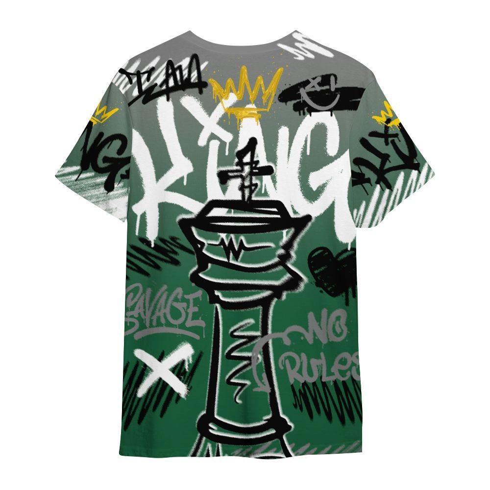 Shirt To Match High Gorge Green 1s - Street King Chess Streetwear All Over Print