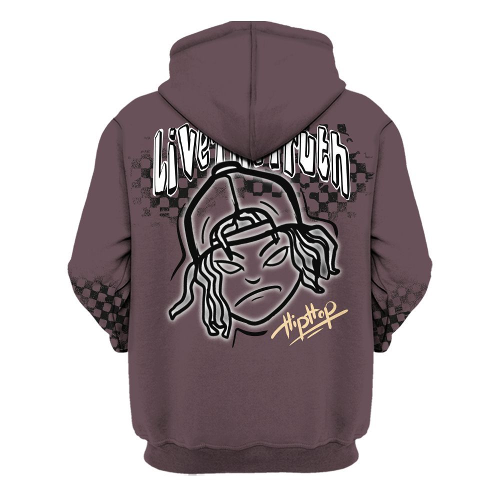 Hoodie To Match AMM Black 3s - Feel Life Street Style All Over Print