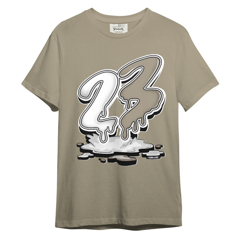Shirt To Match High OG Khaki 1s - 23 Drip Sludges Graphic